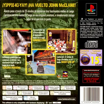 Jungla de Cristal Trilogia 2 - Viva Las Vegas (ES) box cover back